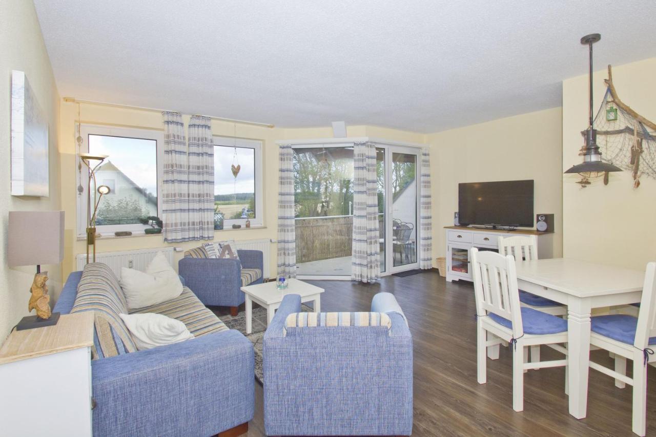 Strandnahe 2-Raum-Ferienwohnung Mit Balkon - Strandhaus Moenchgut Fewo 10 Lobbe Ngoại thất bức ảnh