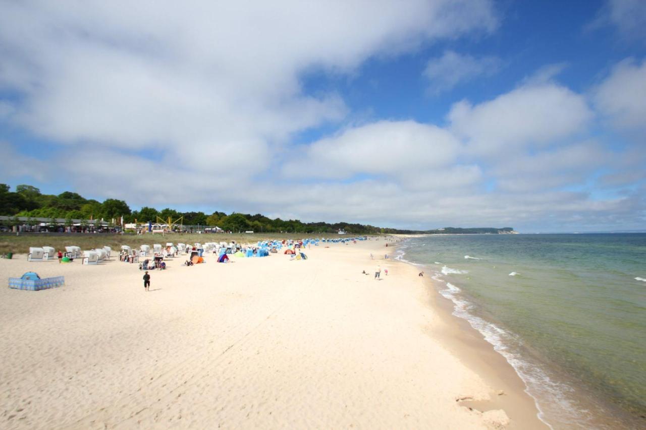 Strandnahe 2-Raum-Ferienwohnung Mit Balkon - Strandhaus Moenchgut Fewo 10 Lobbe Ngoại thất bức ảnh